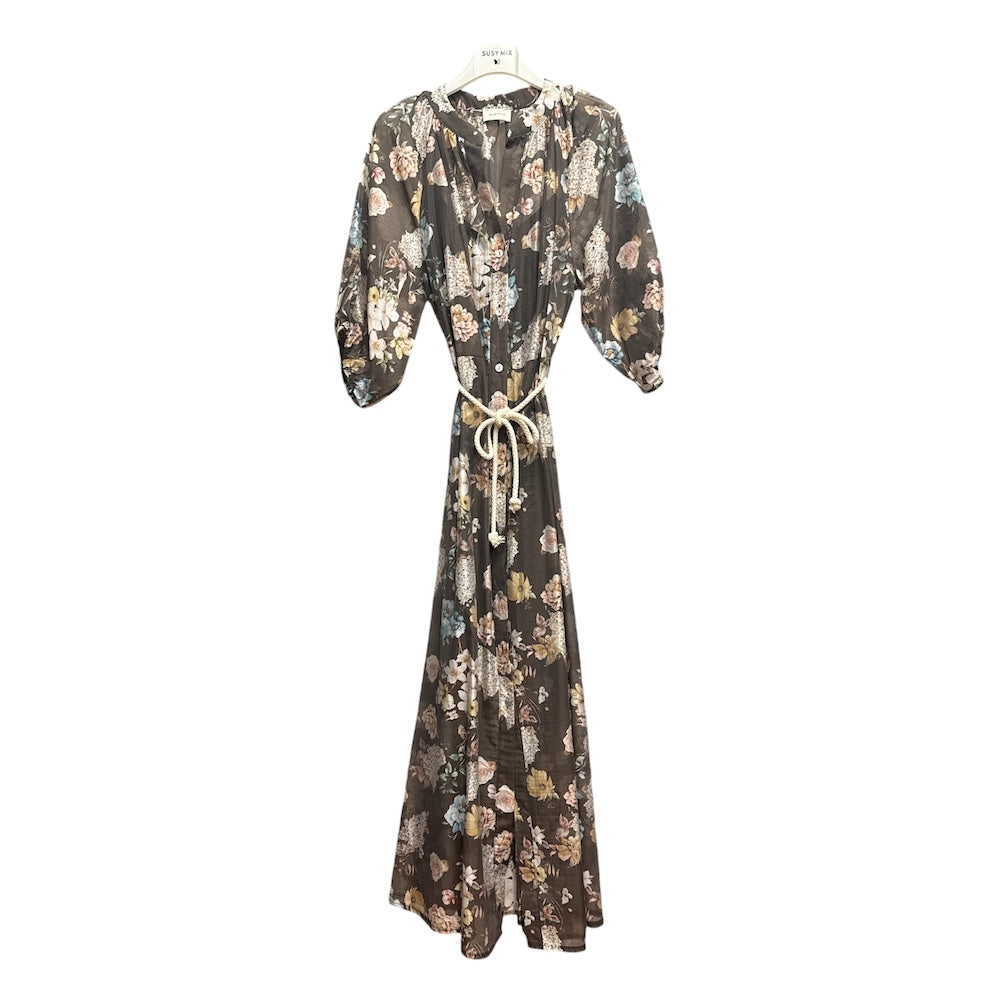 Susy Mix brown chemisier dress