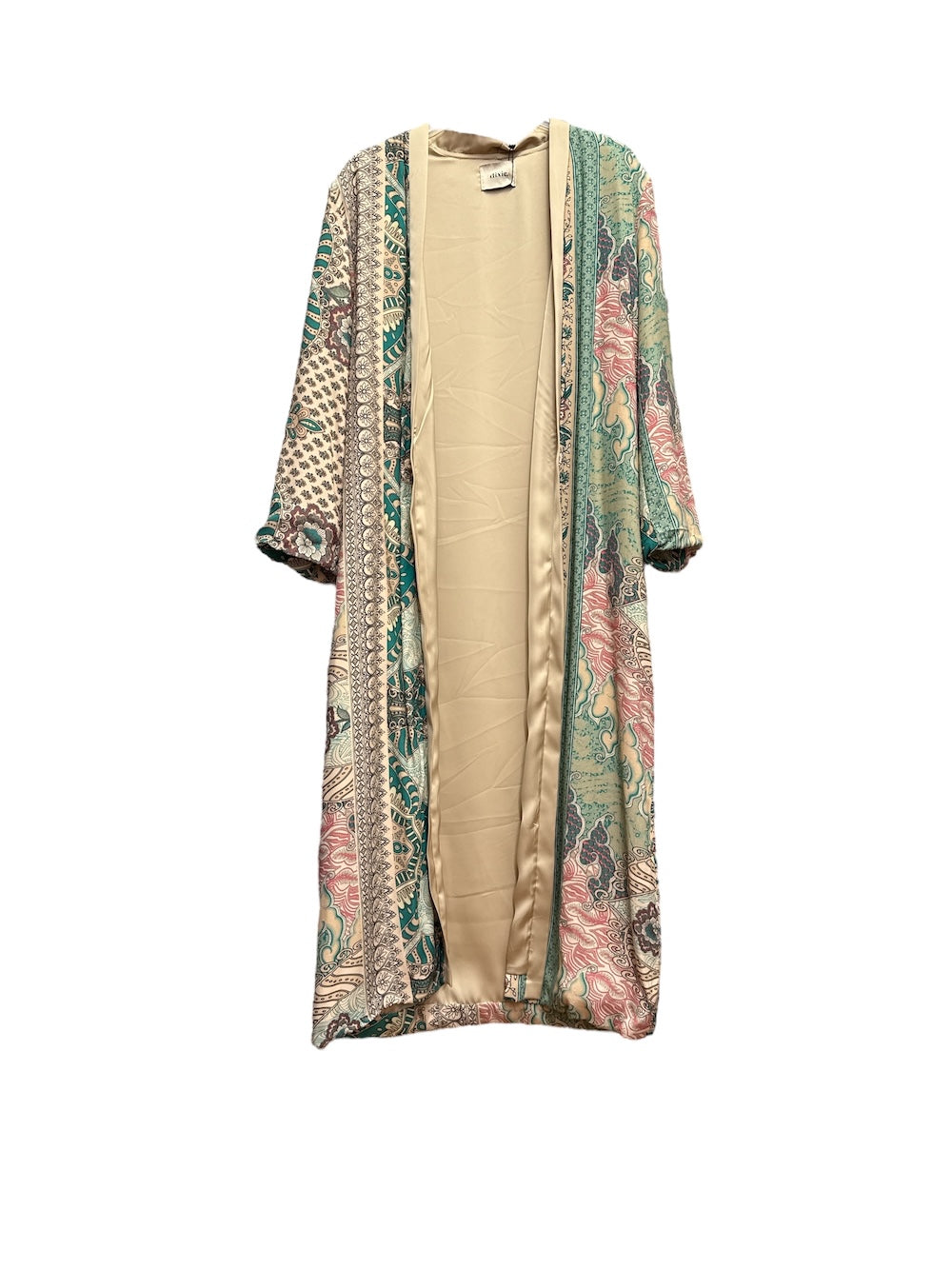 Dixie multicolor cream kimono jackets