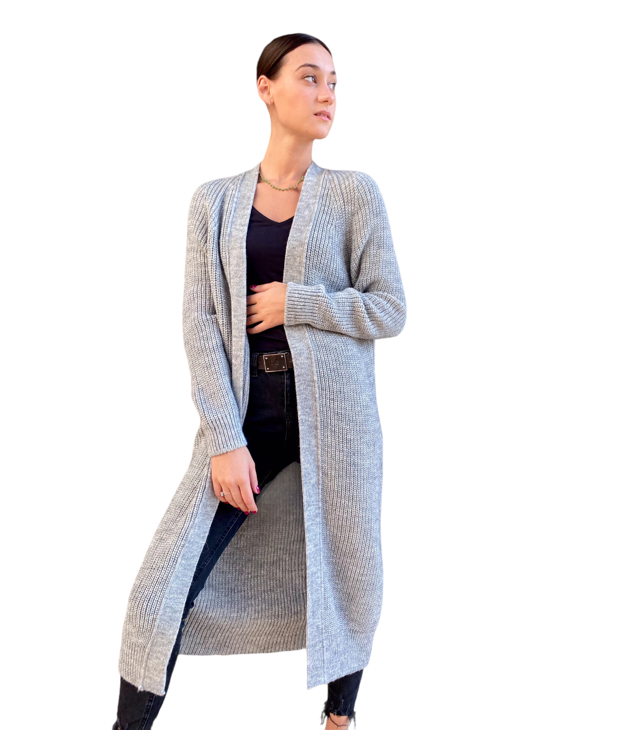 Vicolo grey cardigan