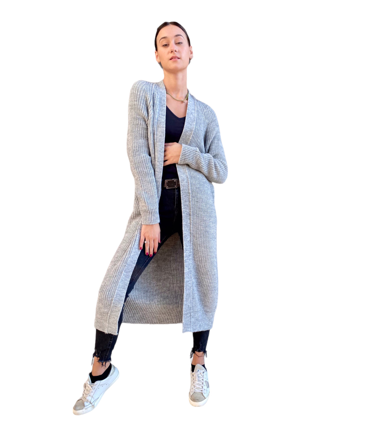 Vicolo grey cardigan