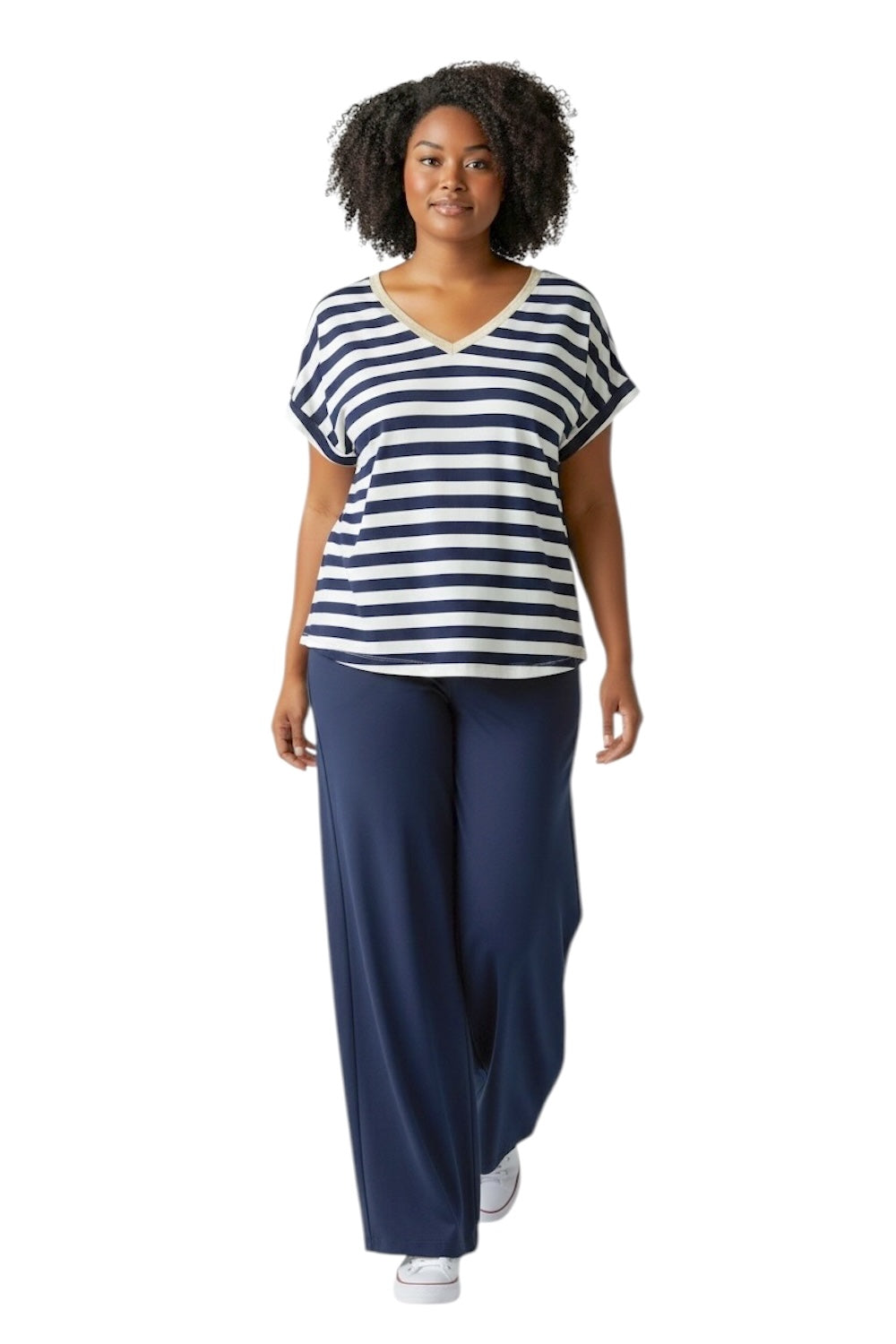 Susy Star blue line t-shirt
