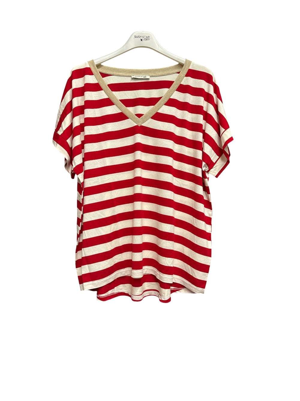 Susy Star red line t-shirt
