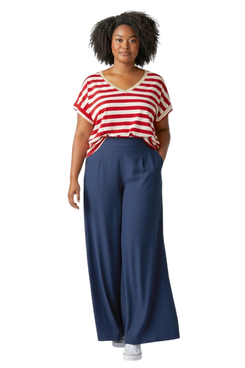 Susy Star red line t-shirt
