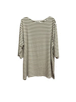 Susy Star white green line t-shirt