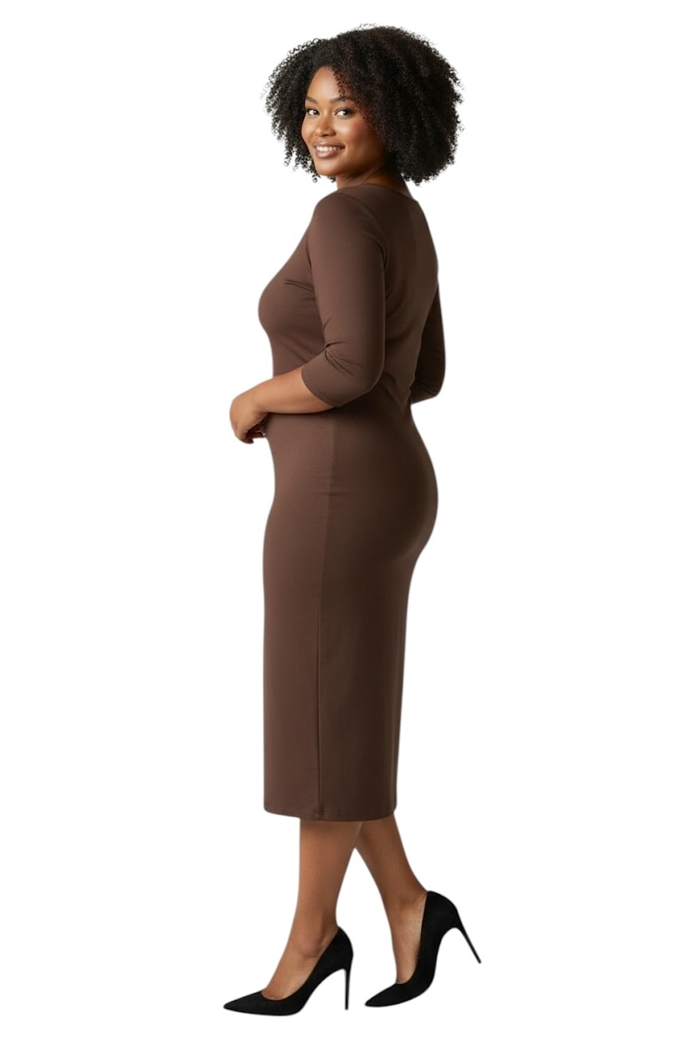 Susy Star brown dress