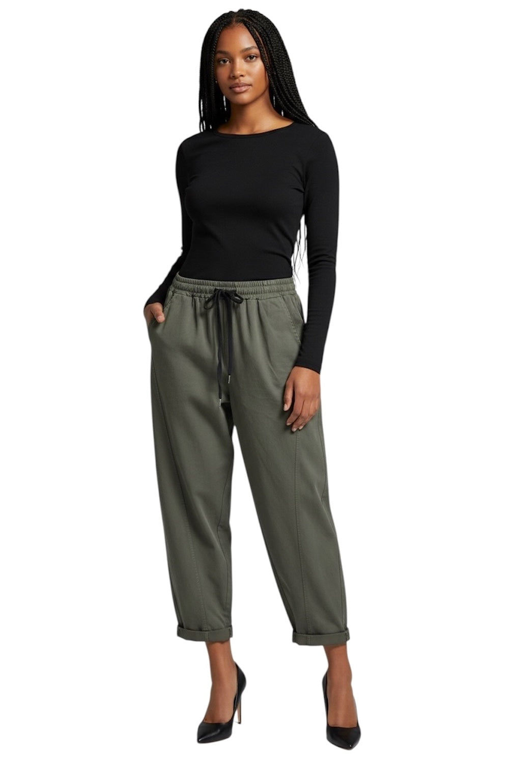 Susy Star military green pants