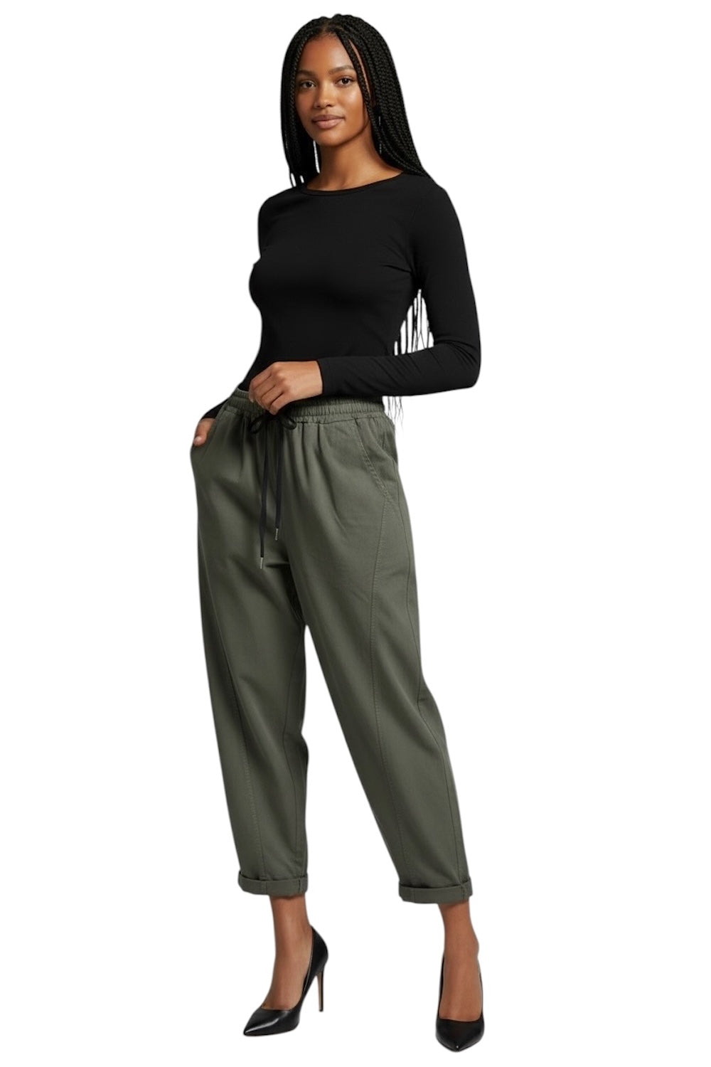 Susy Star military green pants
