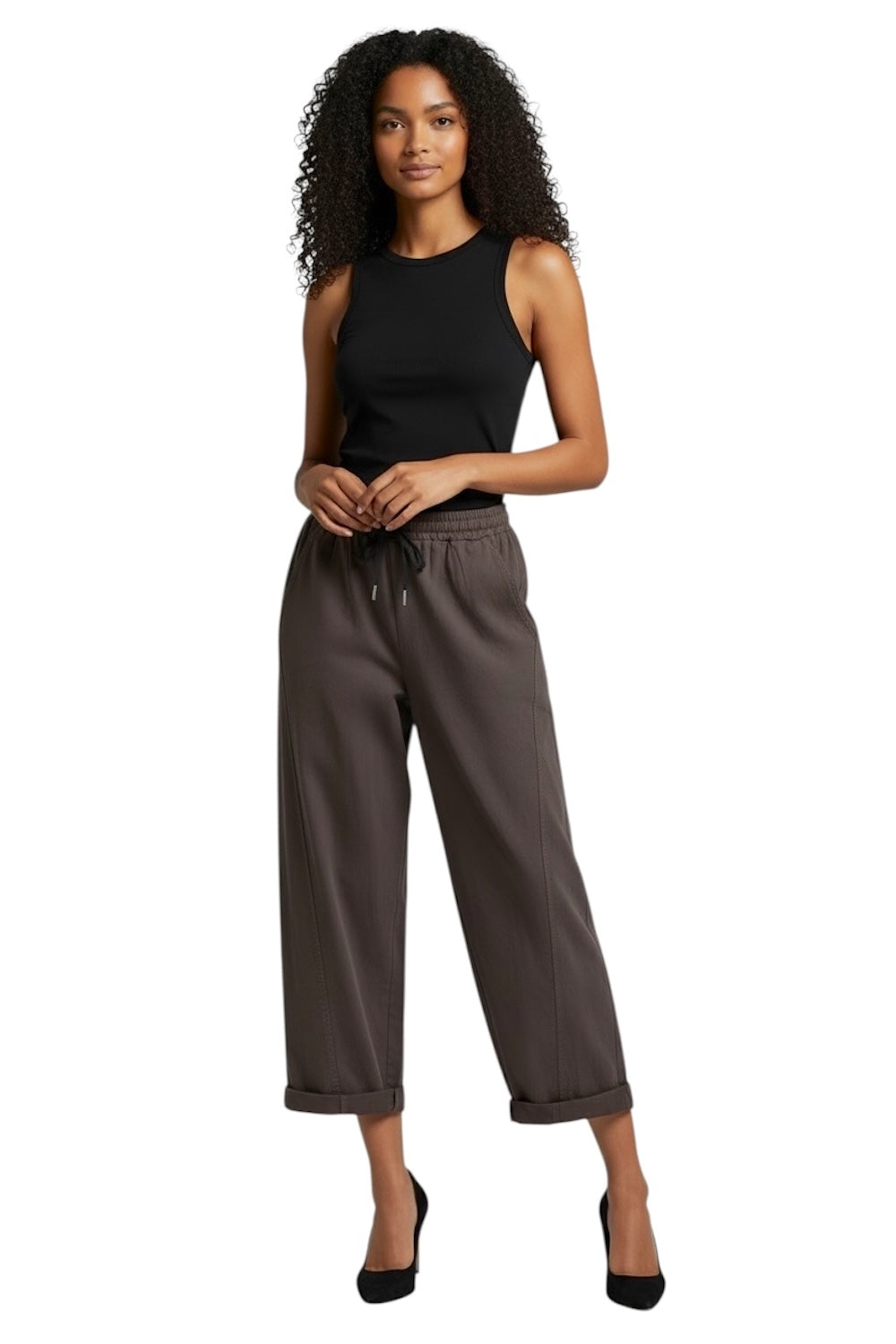 Susy Star dark brown pants