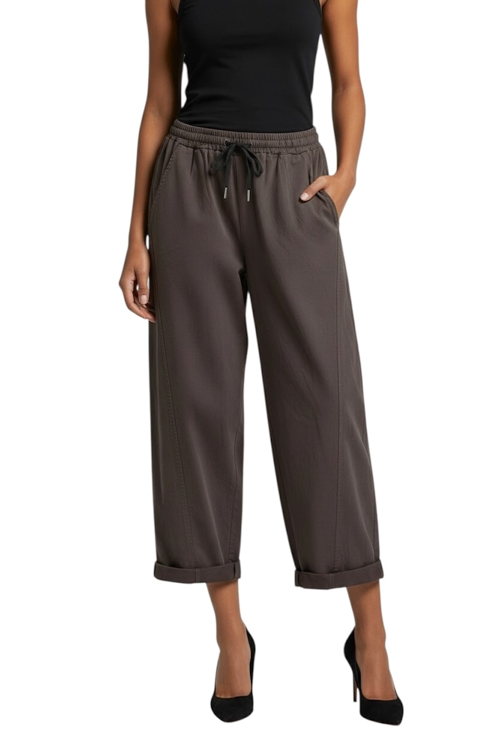 Susy Star dark brown pants