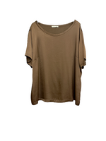 Susy Star chocolate oversize shirt
