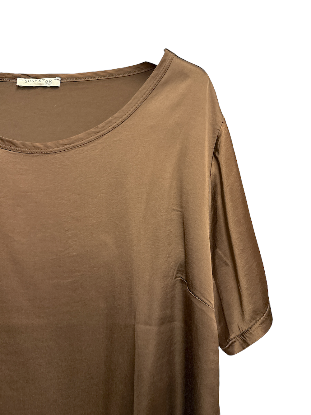 Susy Star chocolate oversize shirt