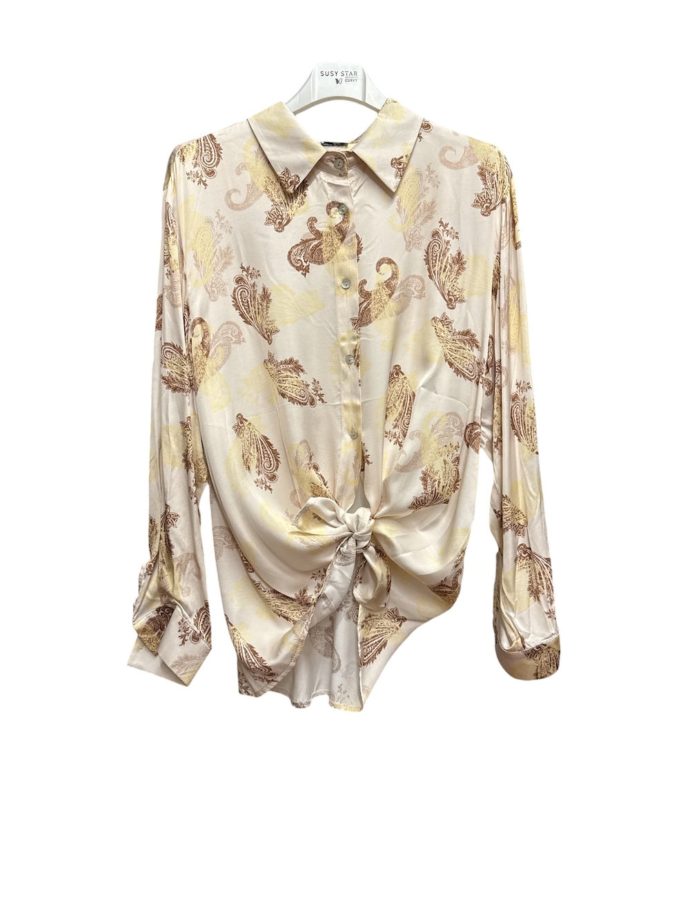 Susy Star light yellow shirt
