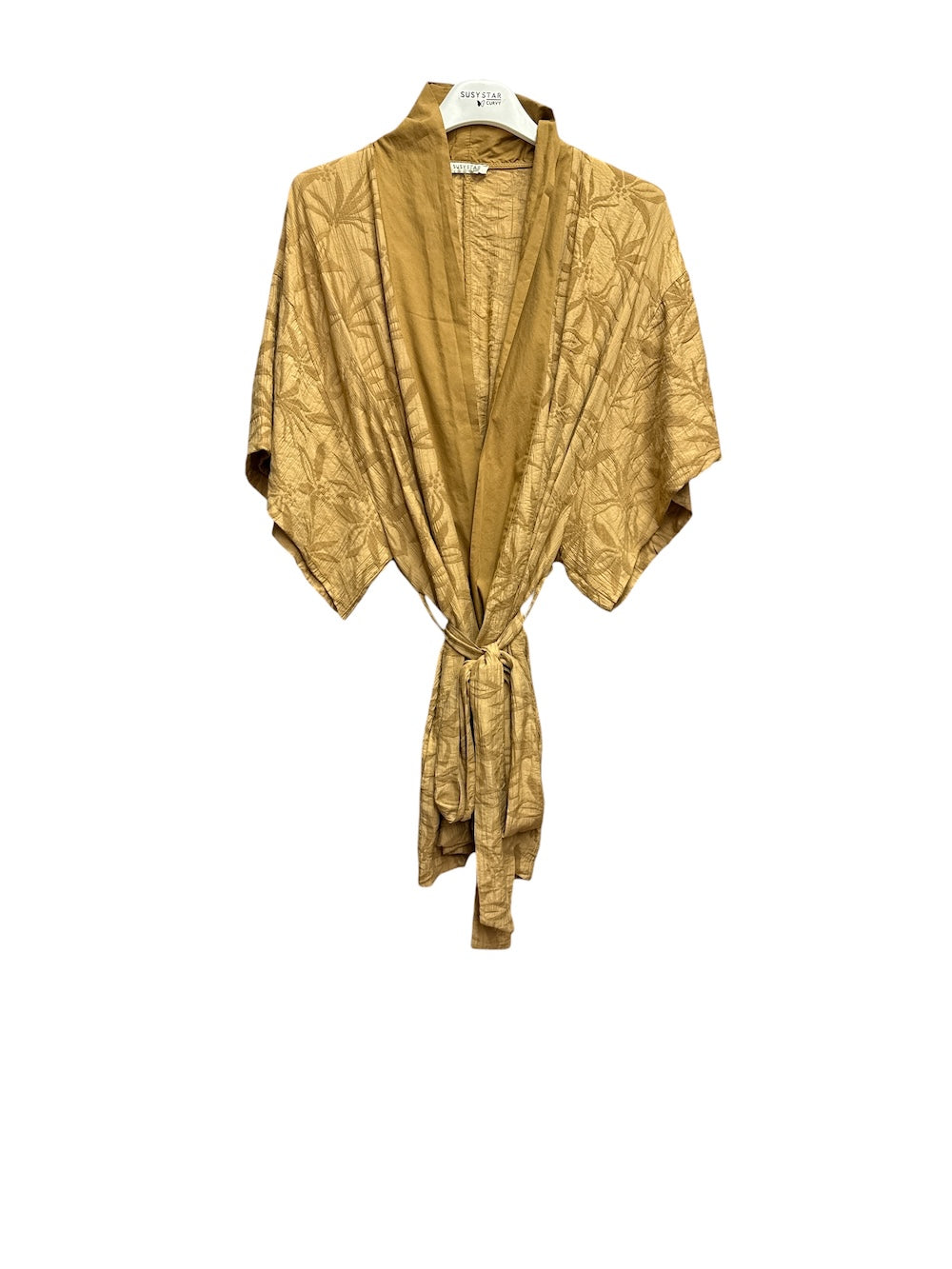 Susy Star camel kimono jacket