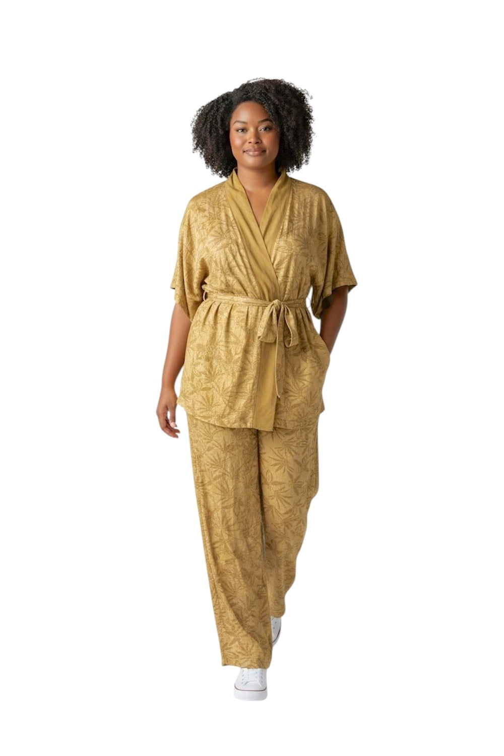 Susy Star camel kimono jacket