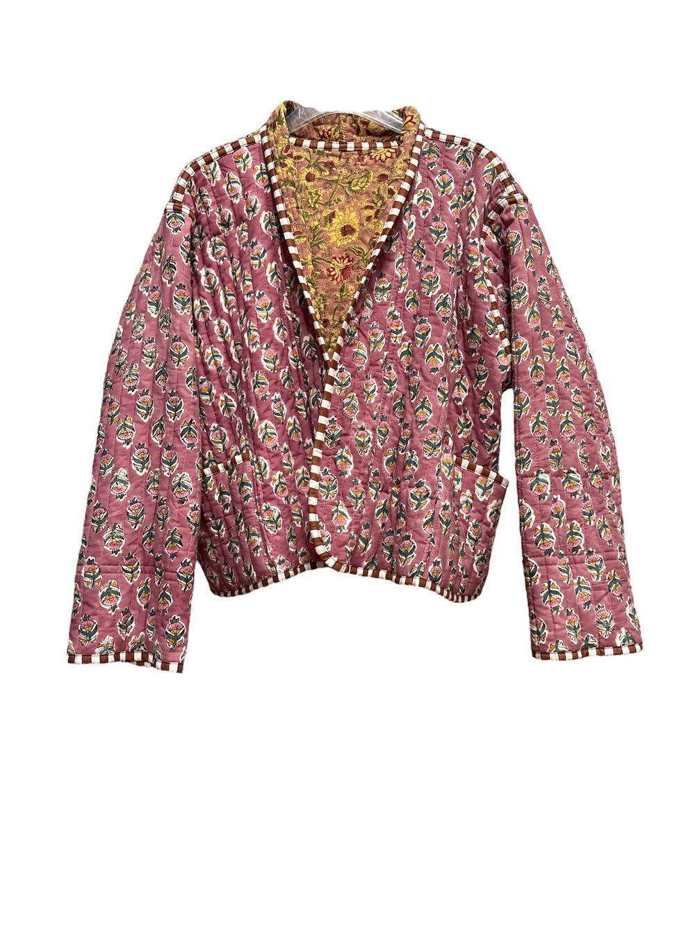 Kontatto pink reversible jackets