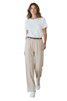 Pantaloni Susy Mix avorio