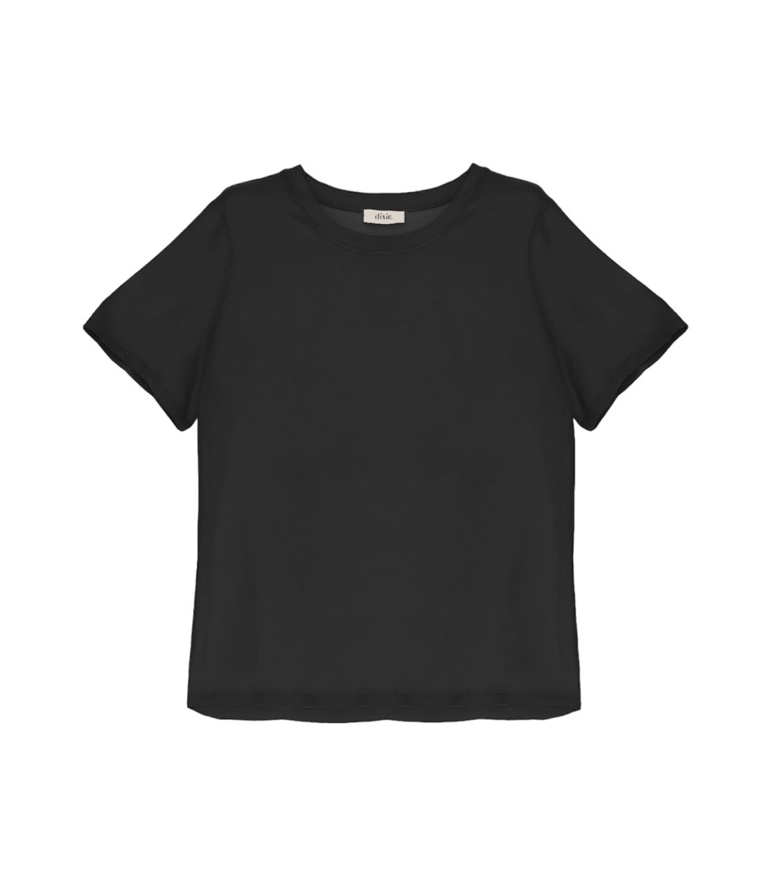 Dixie black round neck shirt