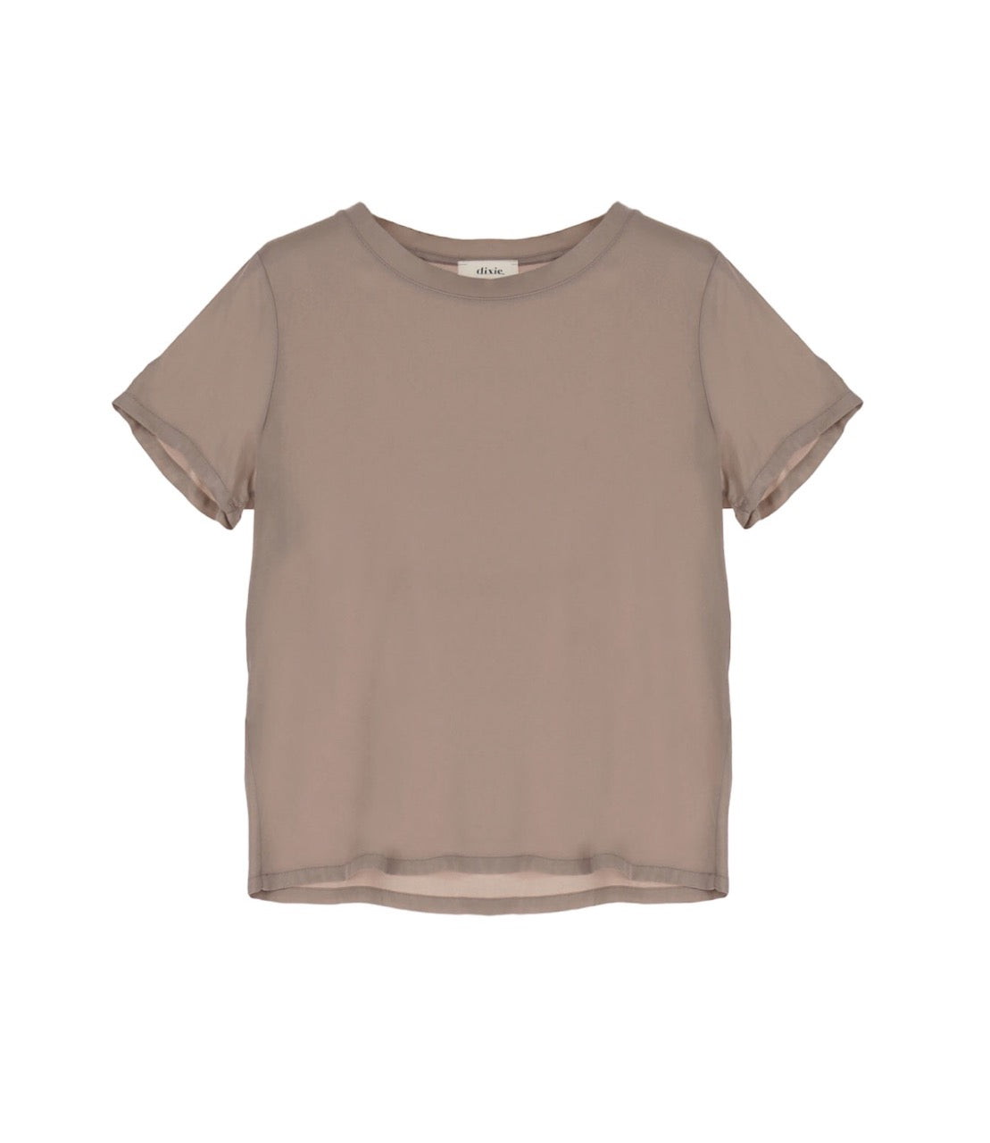 Dixie sand round neck shirt