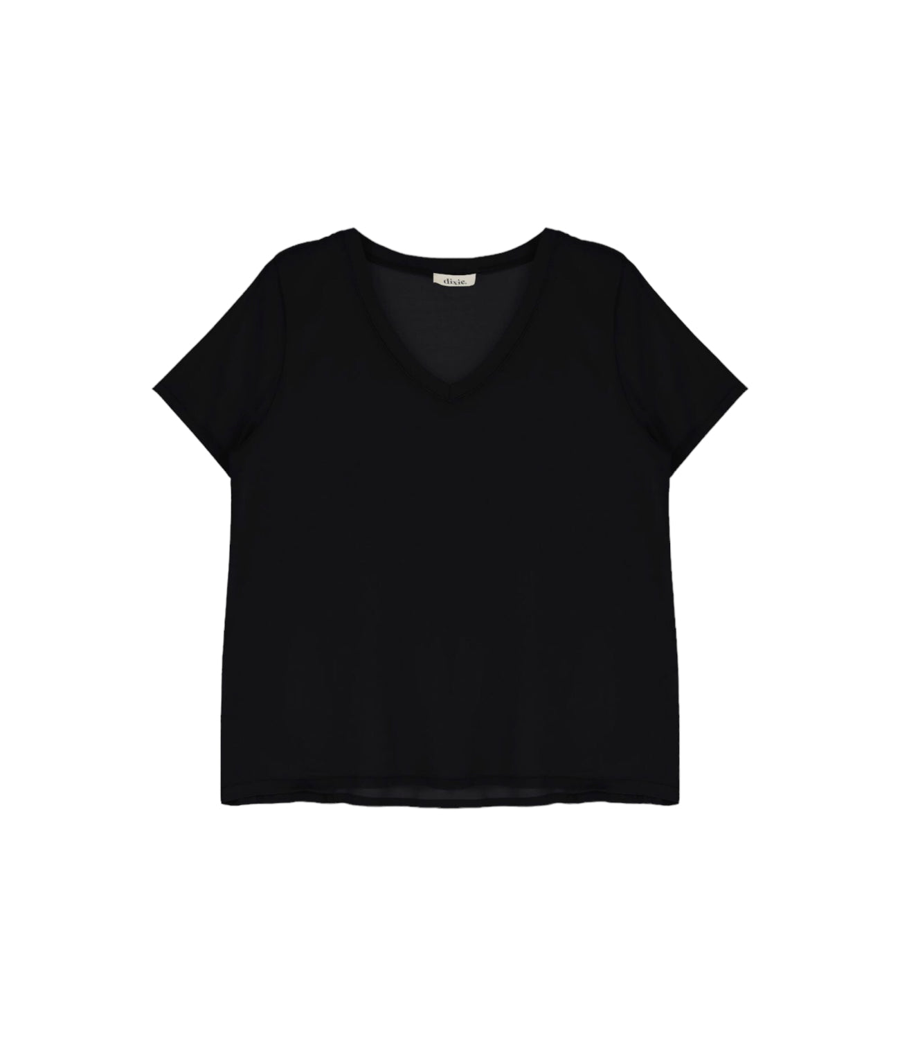 Dixie black v neck shirt