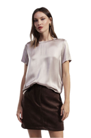 Dixie silk round neck shirt