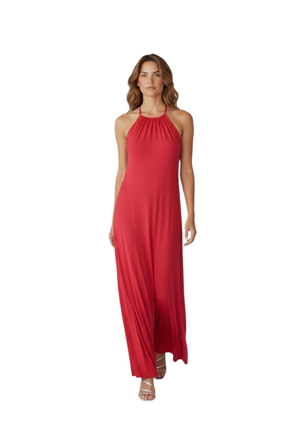 Vicolo coral dress