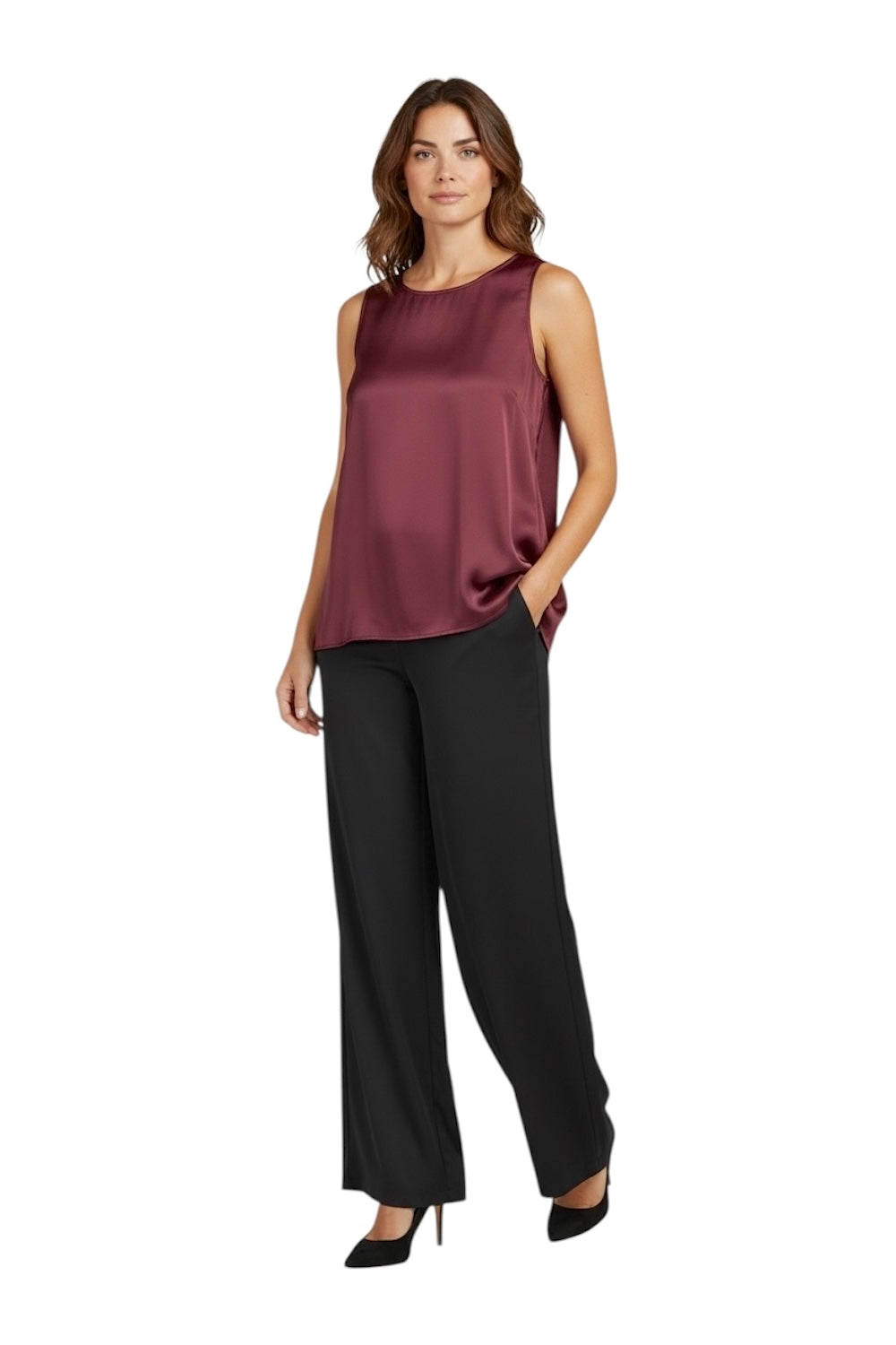 Vicolo bordeaux top