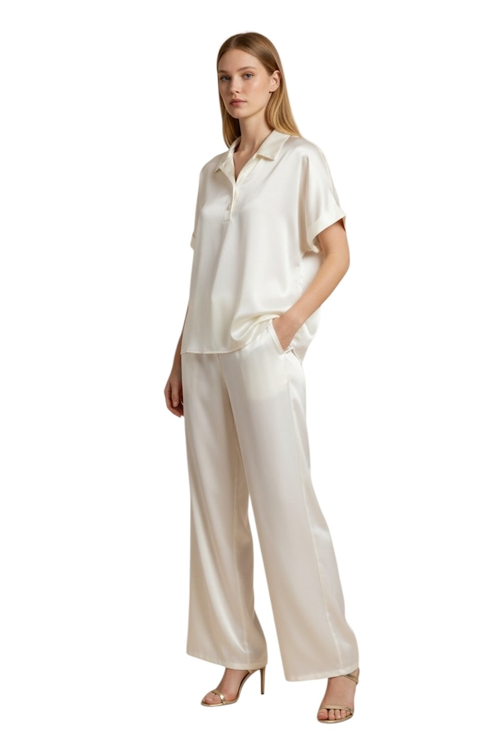 Vicolo butter polo shirt