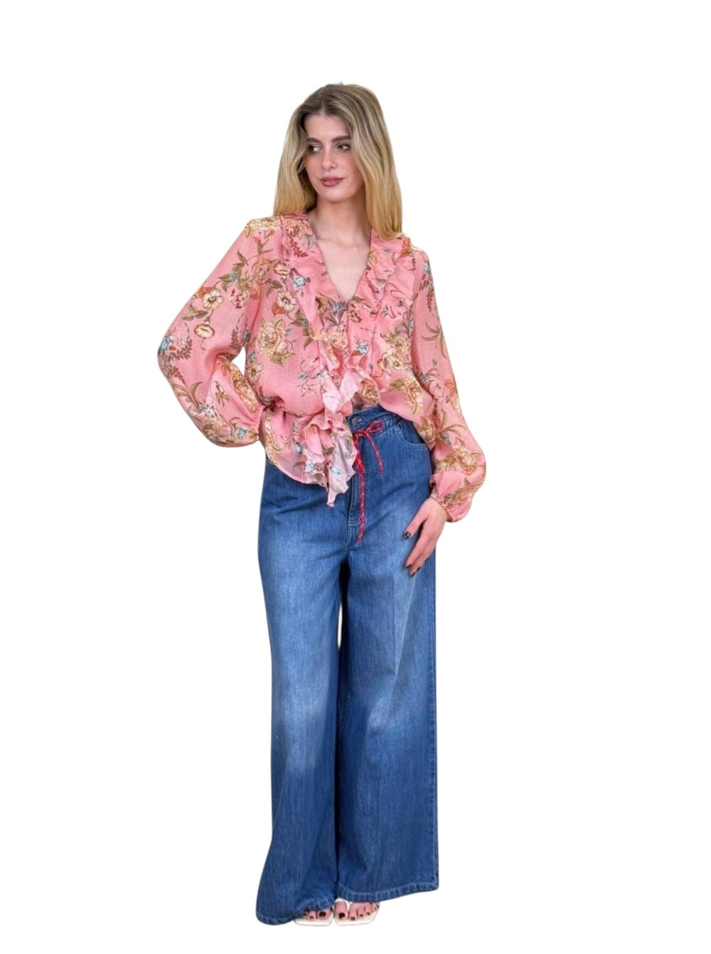 Vicolo pink fantasy shirt