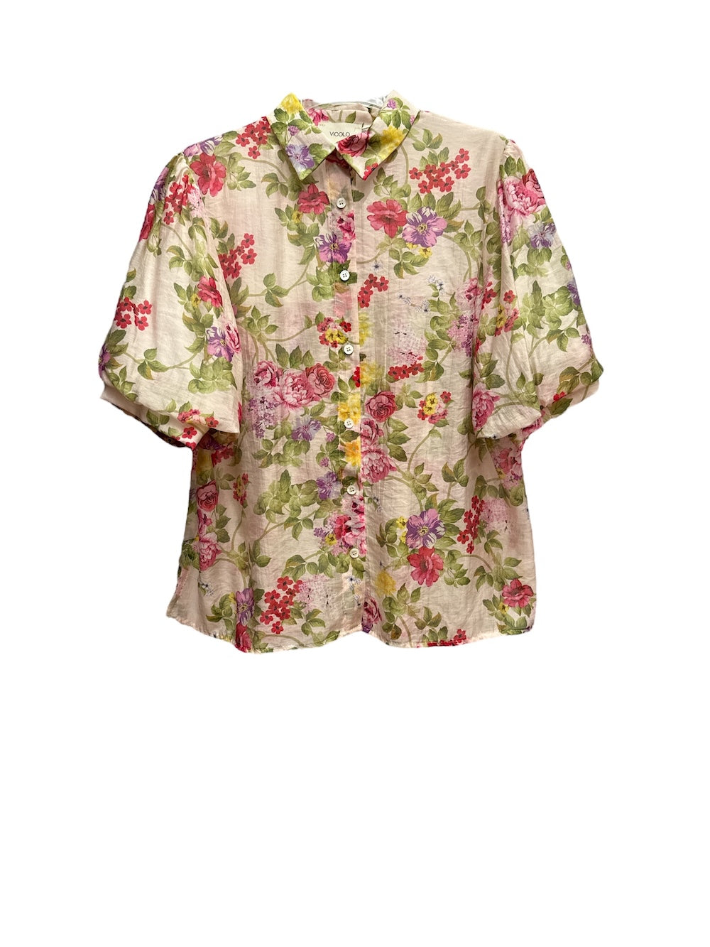 Vicolo cream fantasy shirt