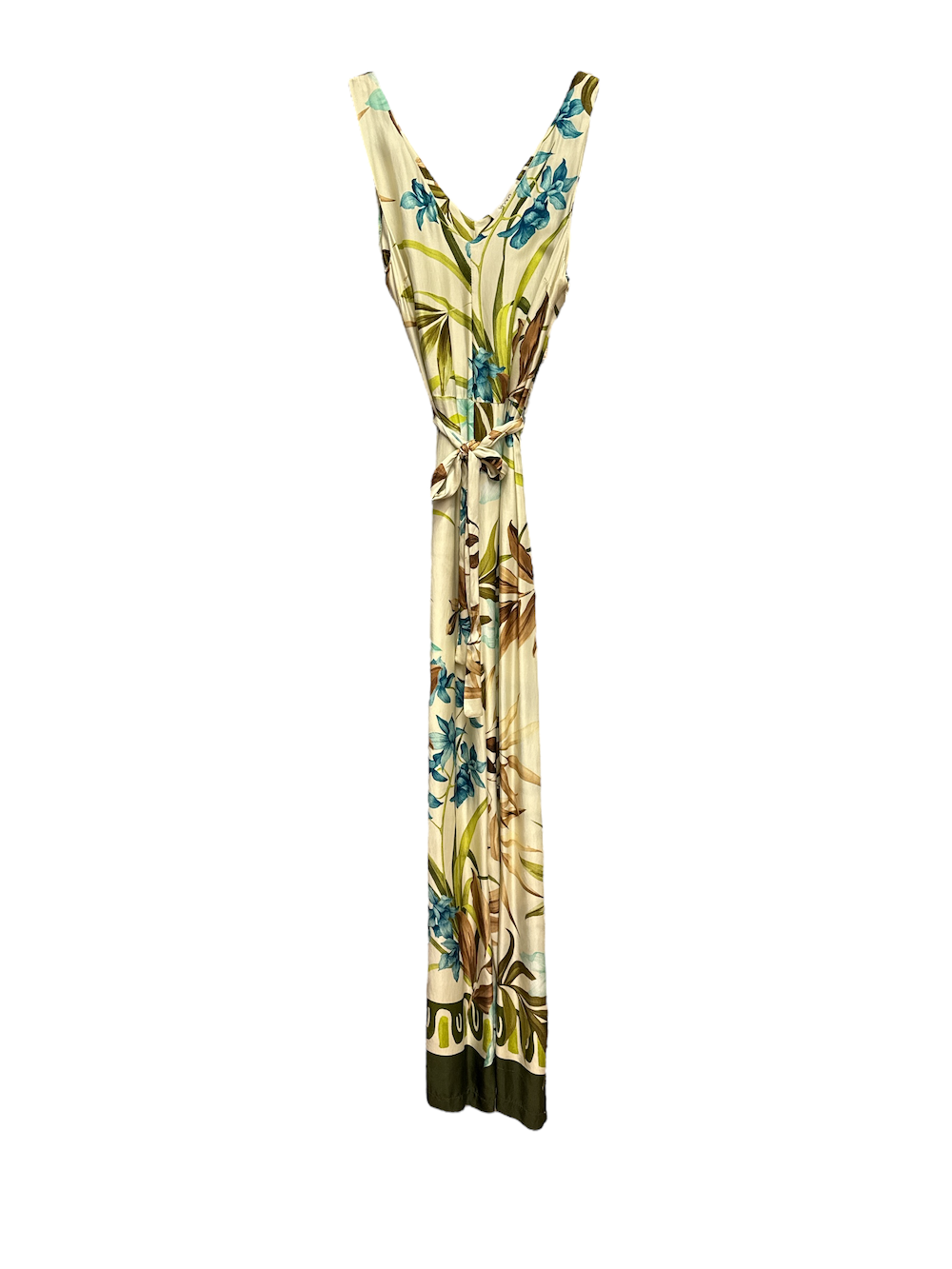 Vicolo multicolor cream overalls