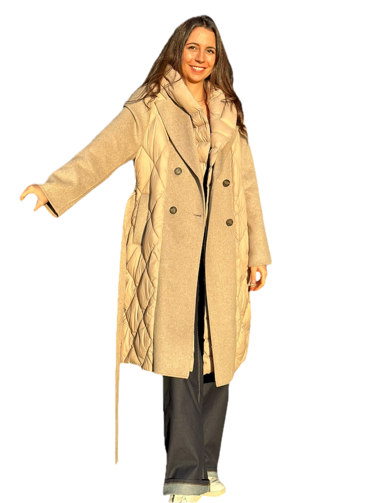 Vicolo beige long jackets