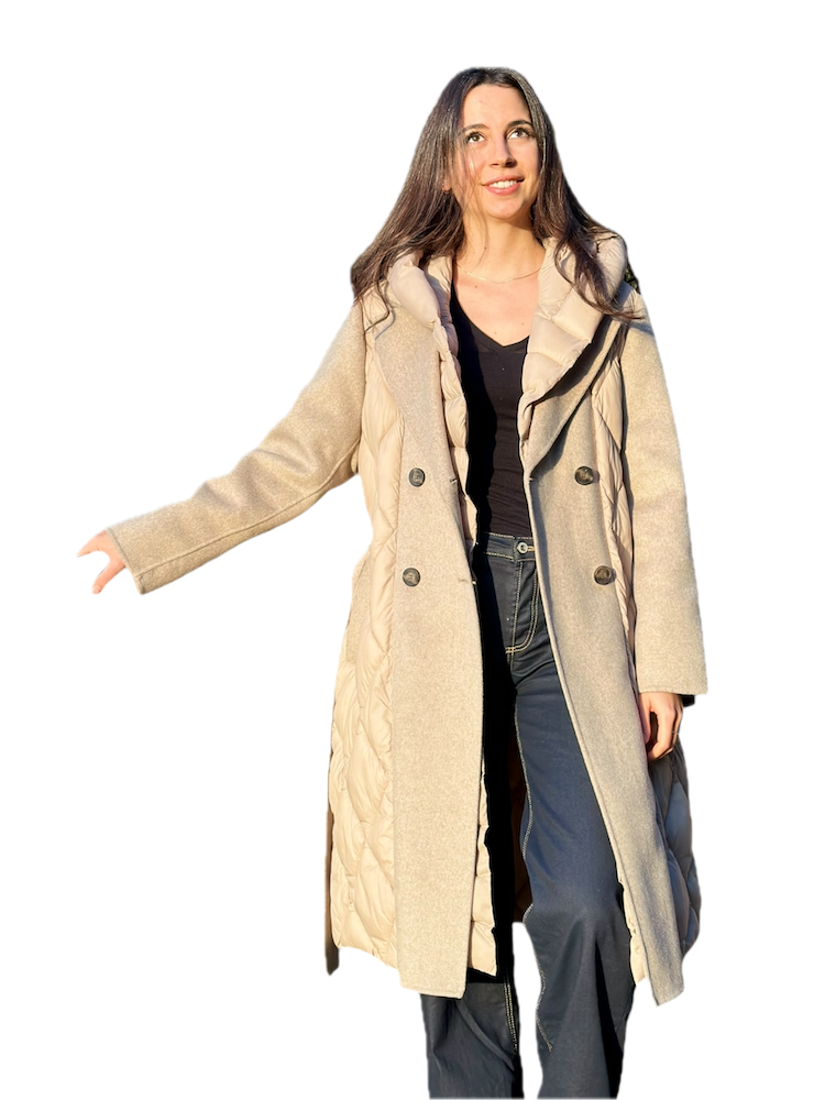 Vicolo beige long jackets