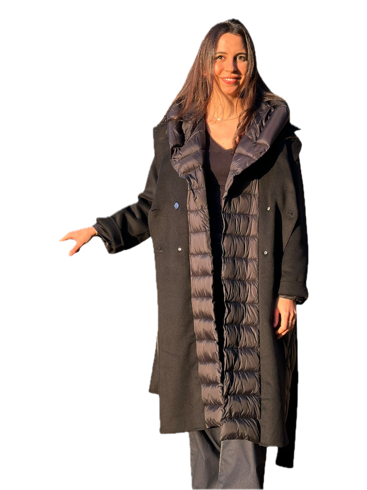 Vicolo black long jackets