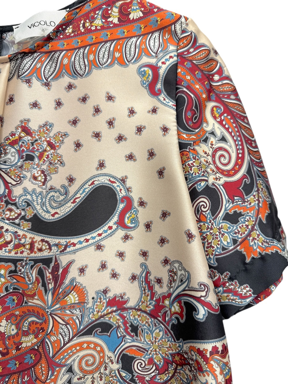 Vicolo multicolor short shirt