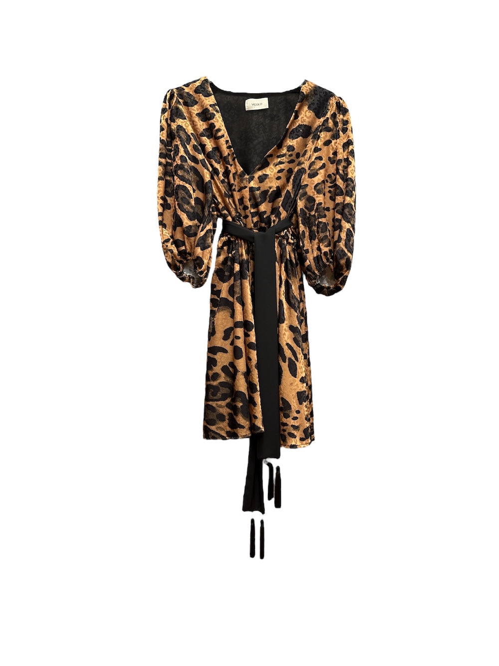 Vicolo camel black dress