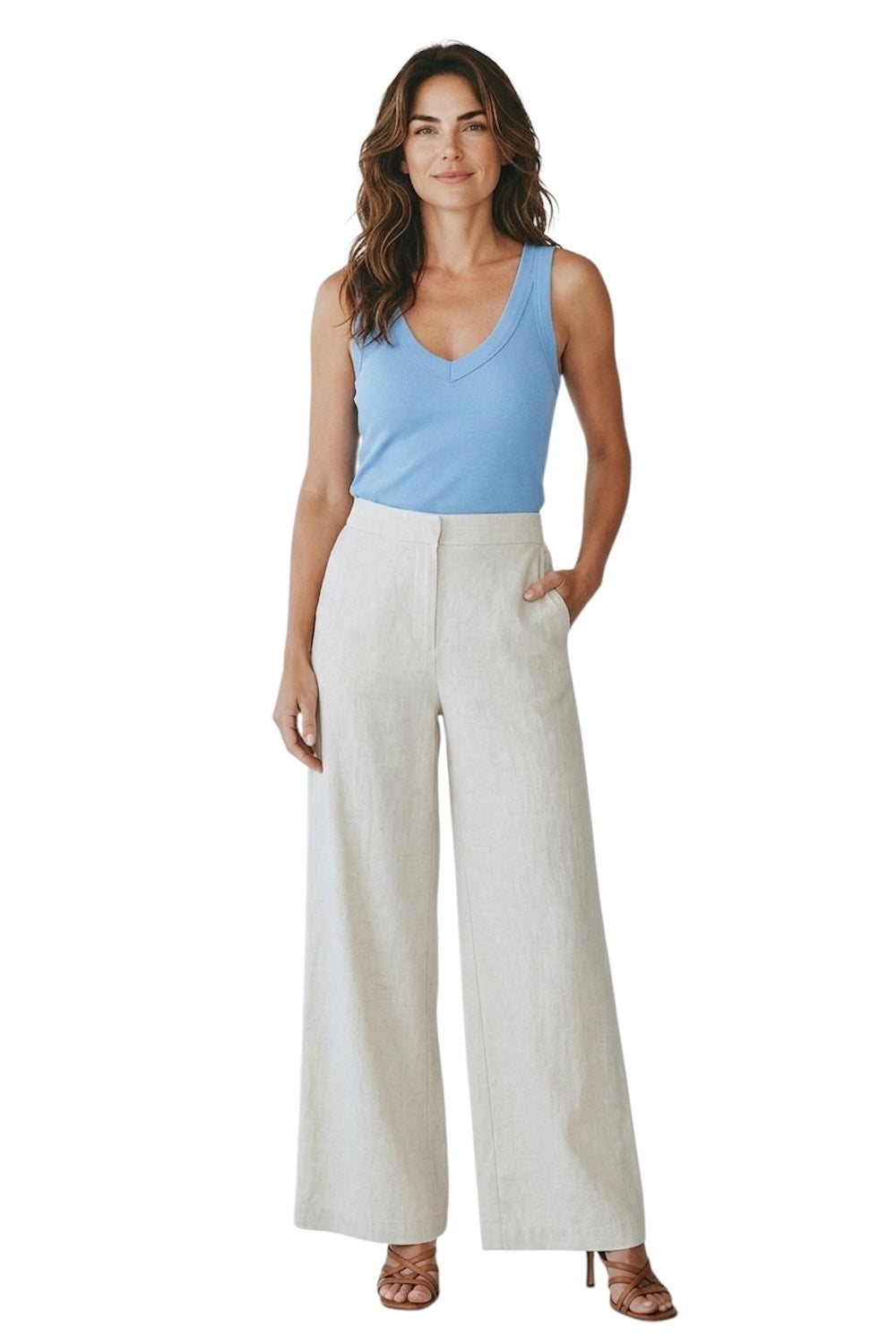 Vicolo light blue top