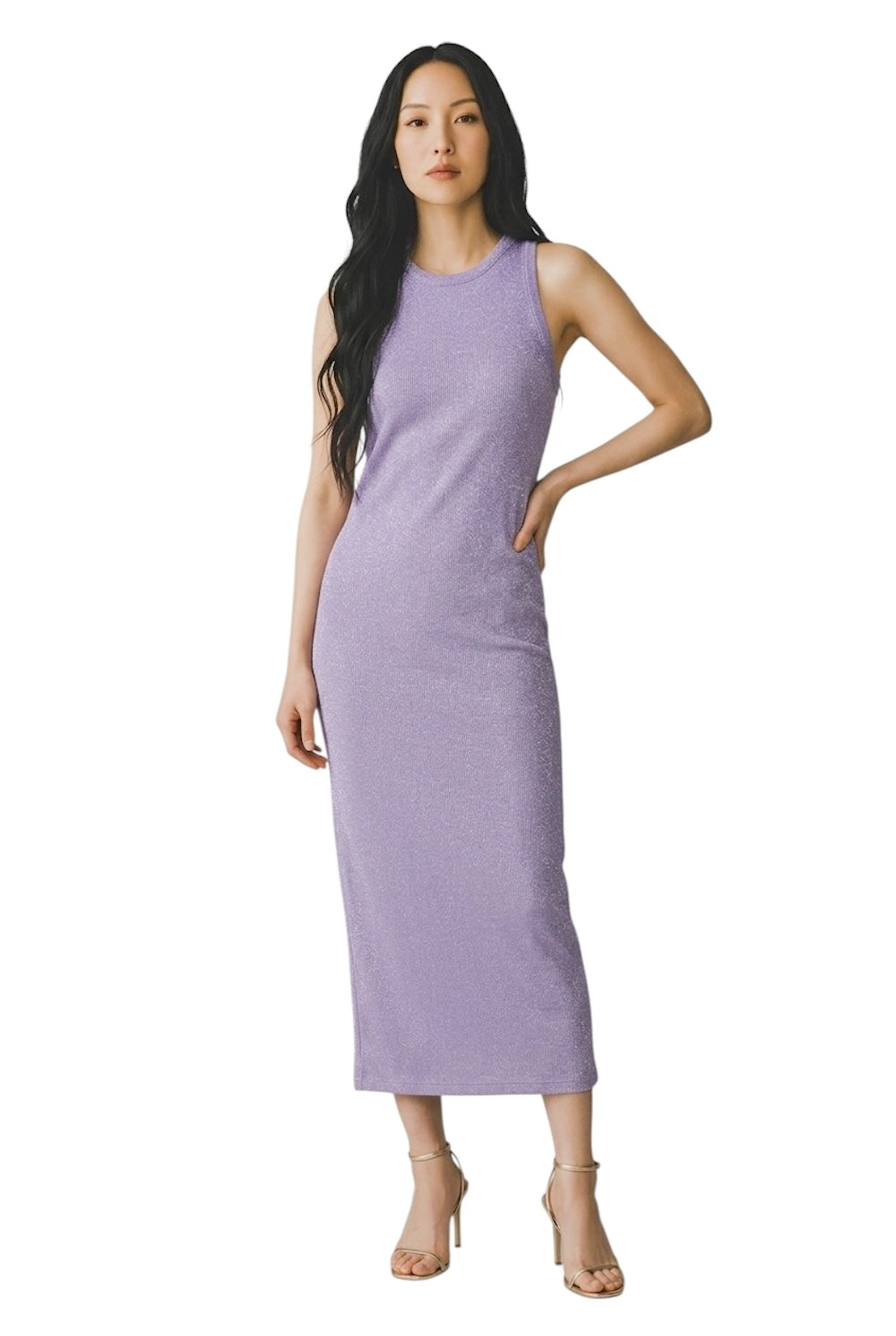 Vicolo purple dress