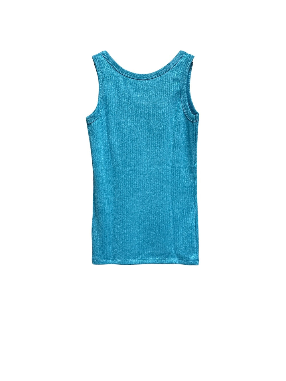 Vicolo electric blue glitter top