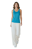 Vicolo electric blue glitter top