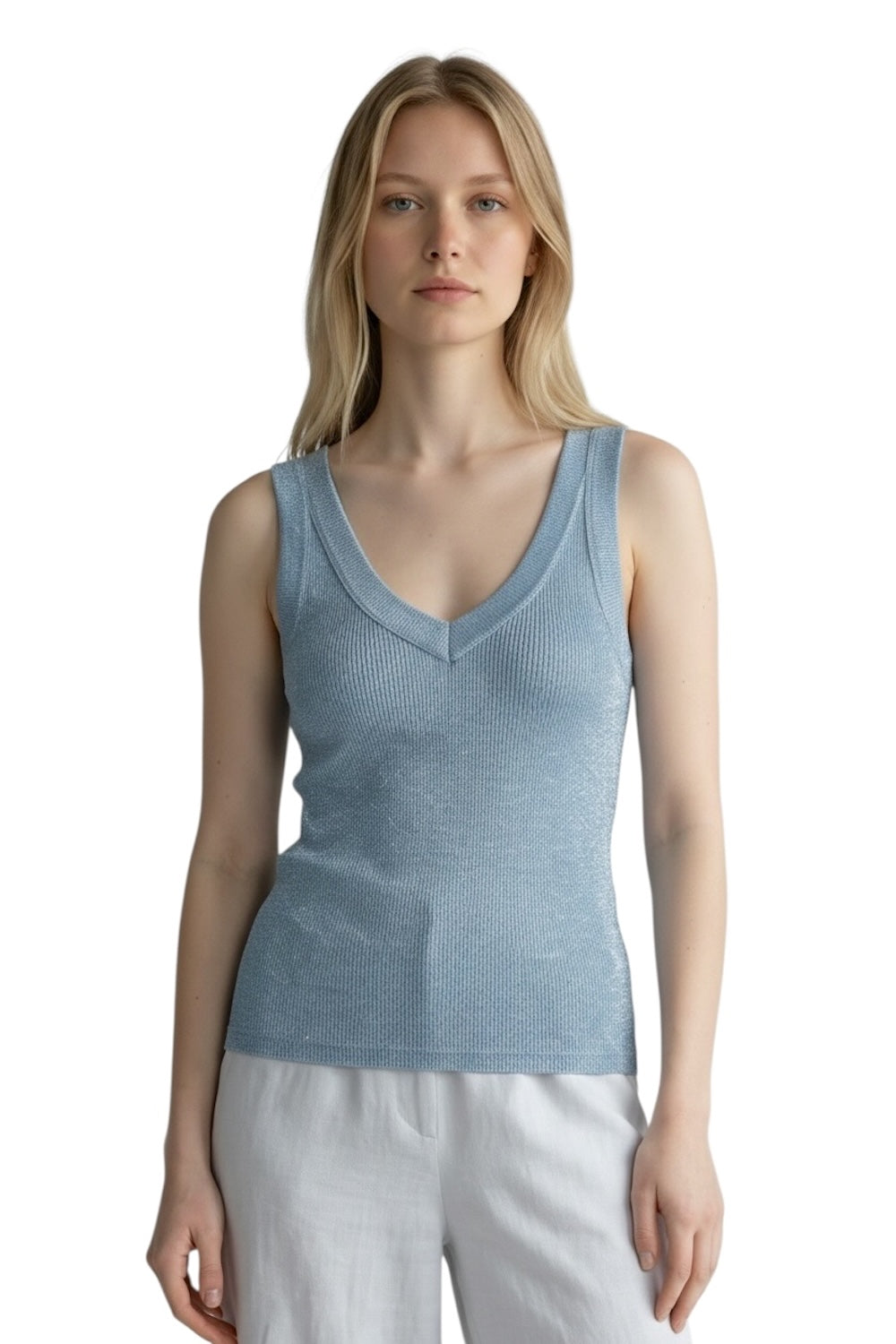 Vicolo light blue top