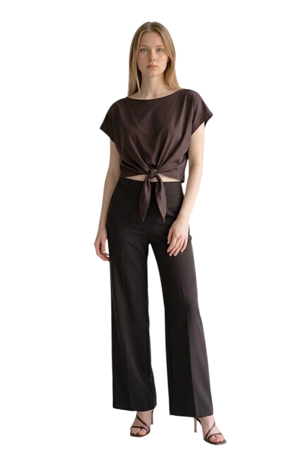 Vicolo brown t-shirt