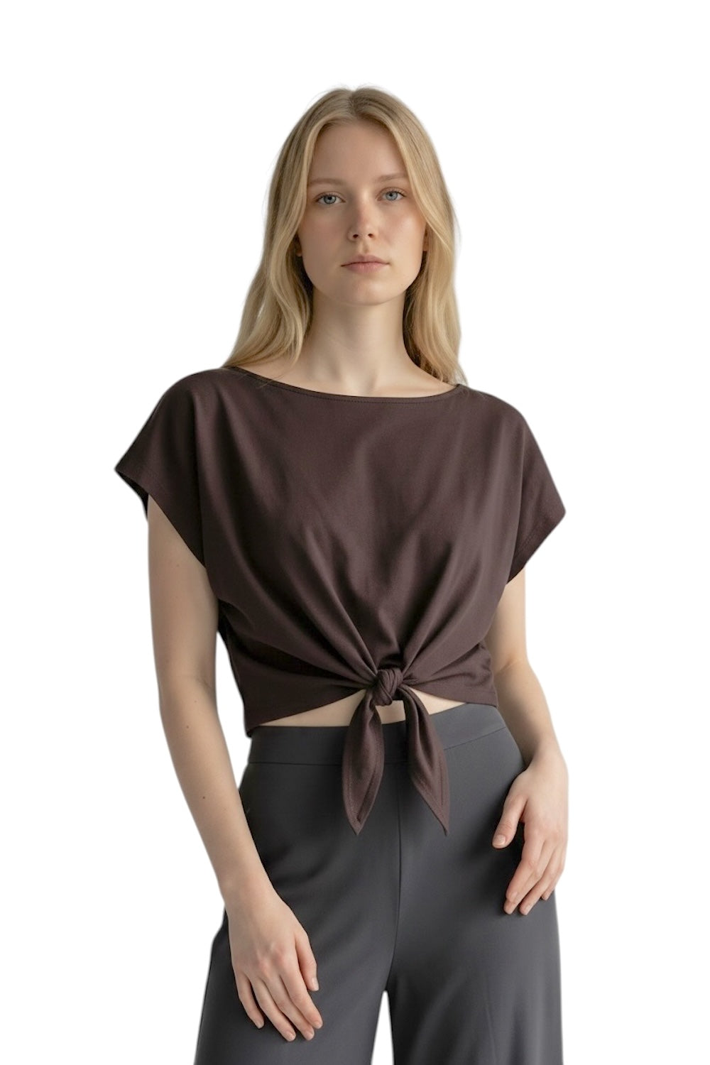 Vicolo brown t-shirt