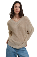 Susy Mix gold lurex pullover