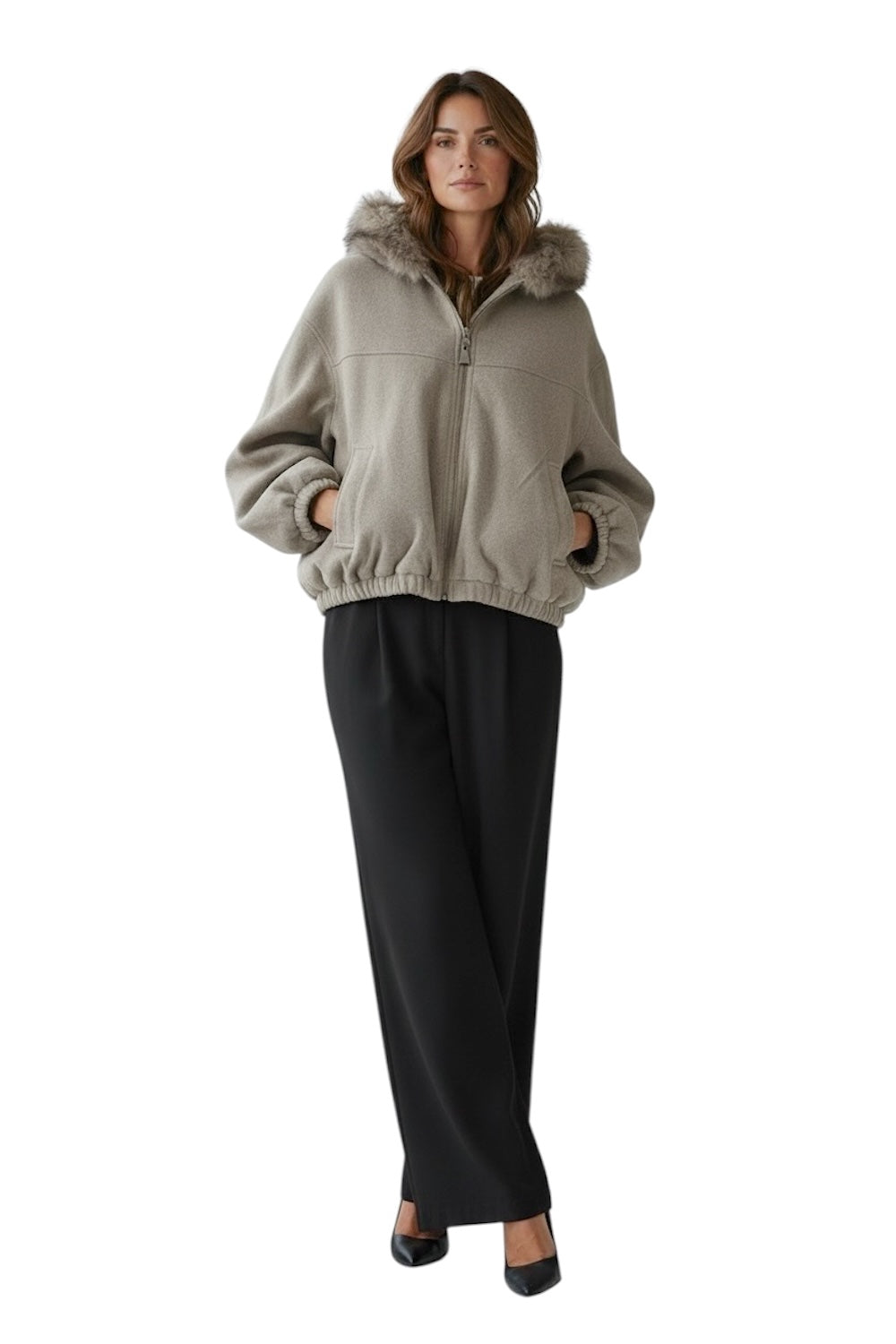 Le îls beige reversible jacket
