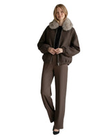 Le îls dark brown reversible jacket