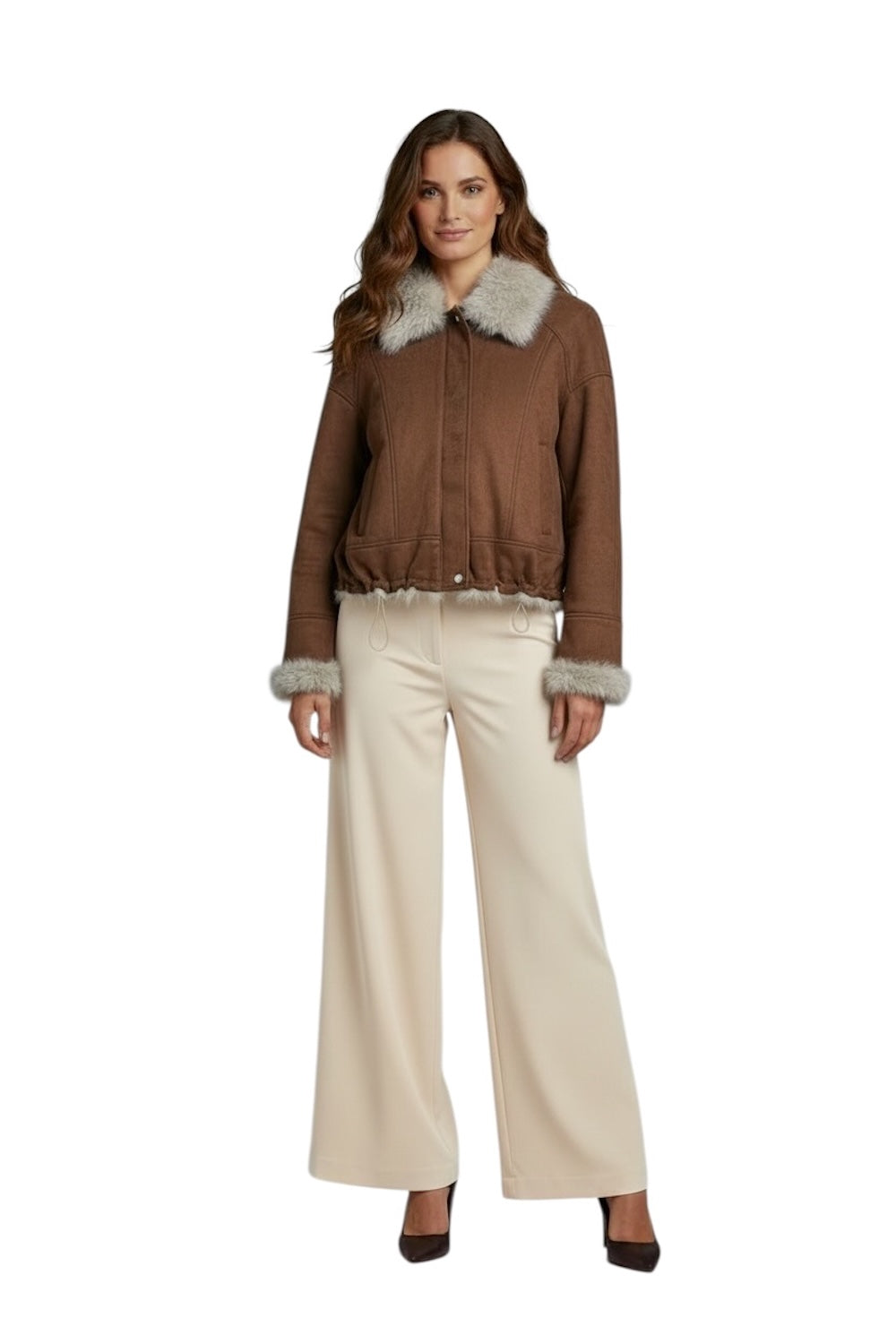 Le îls brown reversible jacket