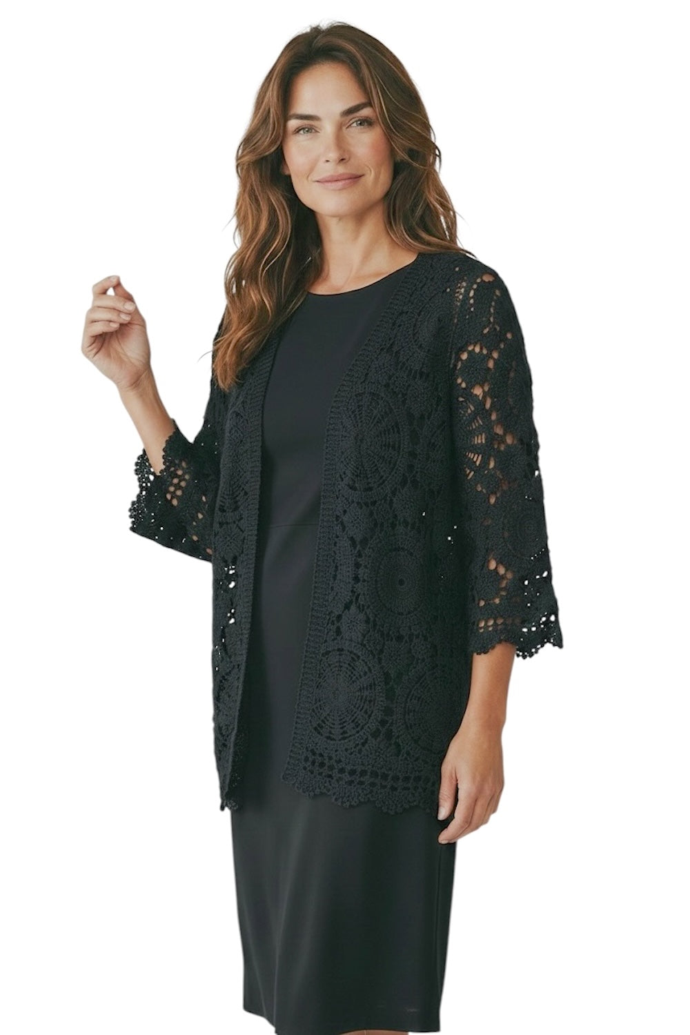 Le îls black cardigan