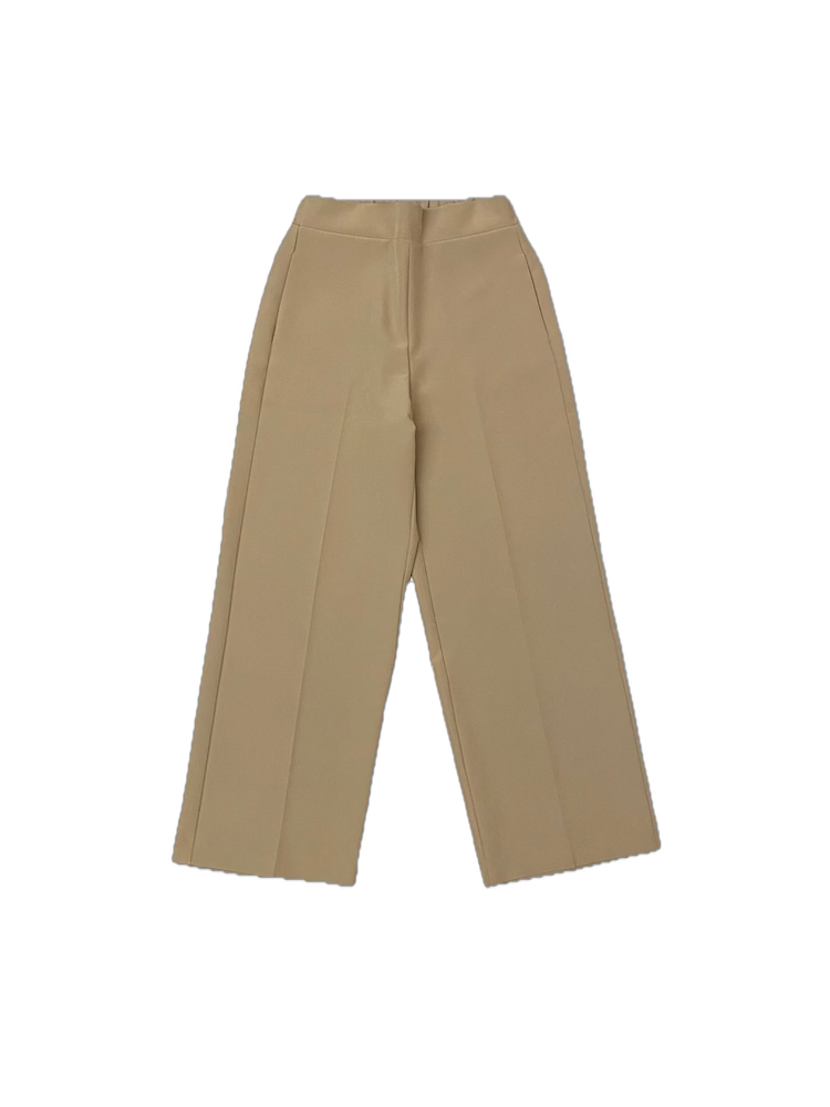 Maryley camel wide leg pants