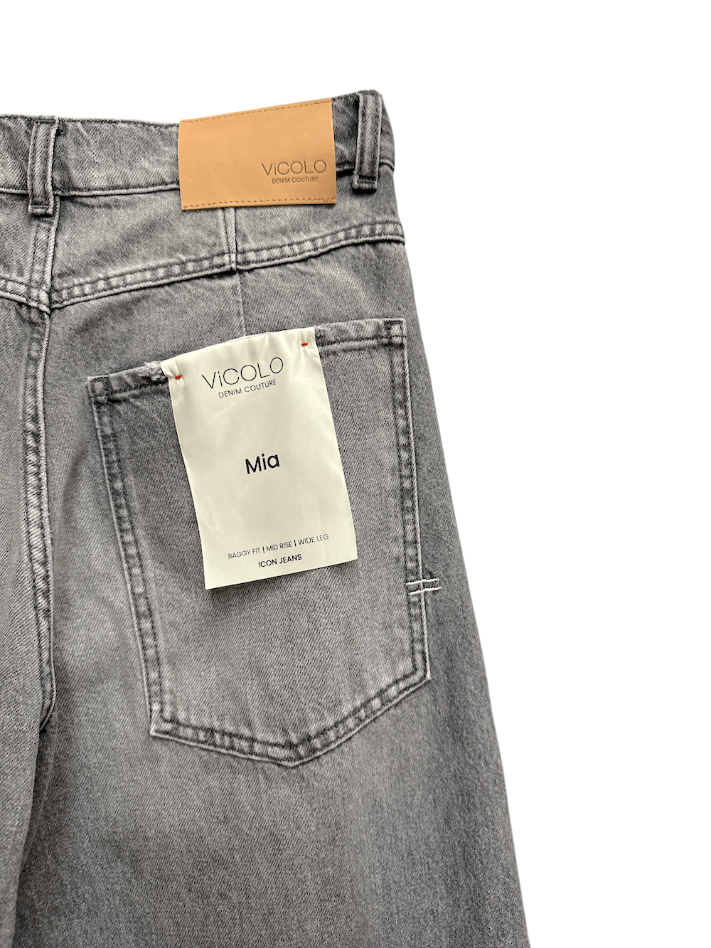Vicolo Mia grey denim jeans