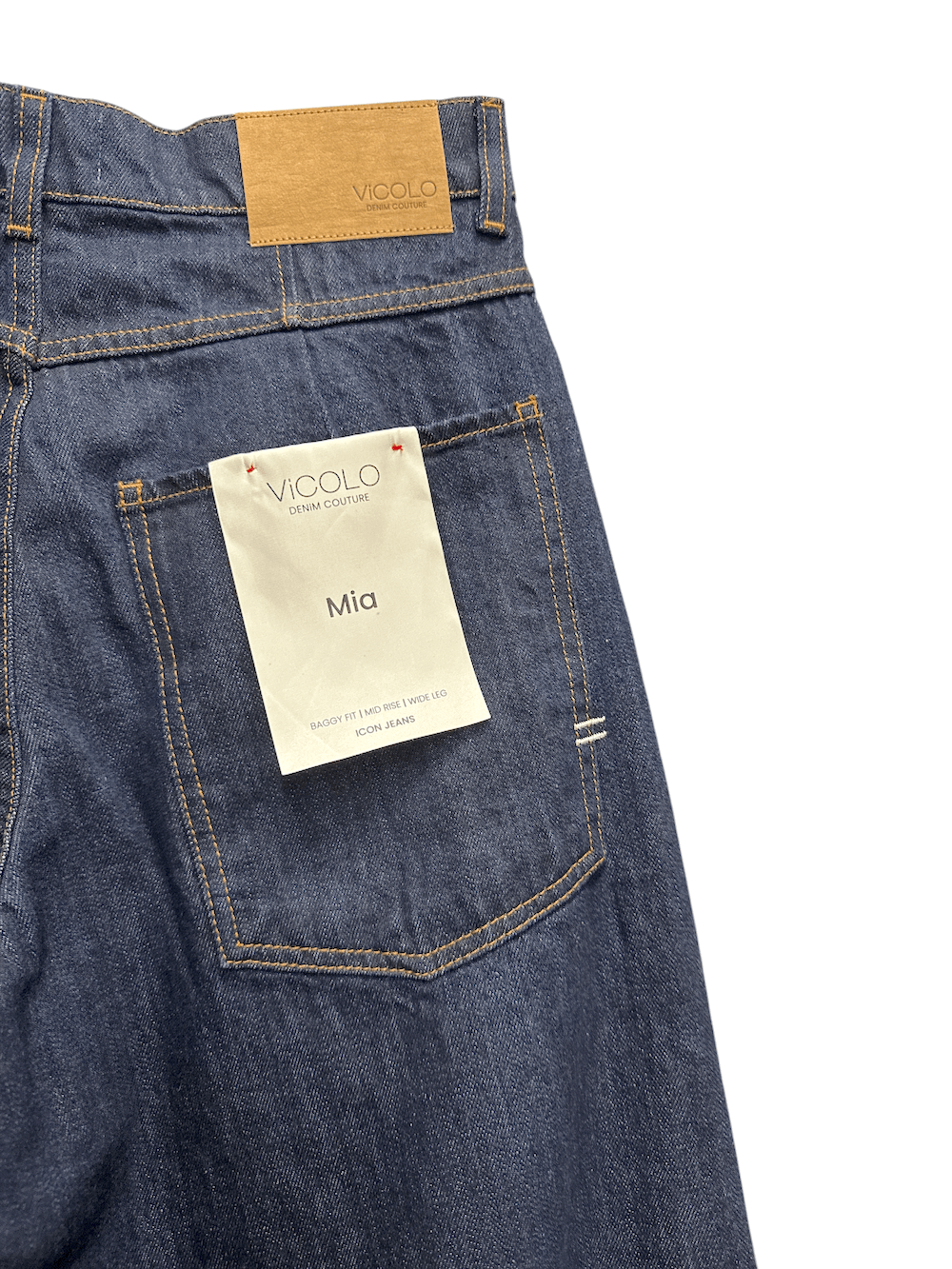 Vicolo Mia dark blue denim jeans